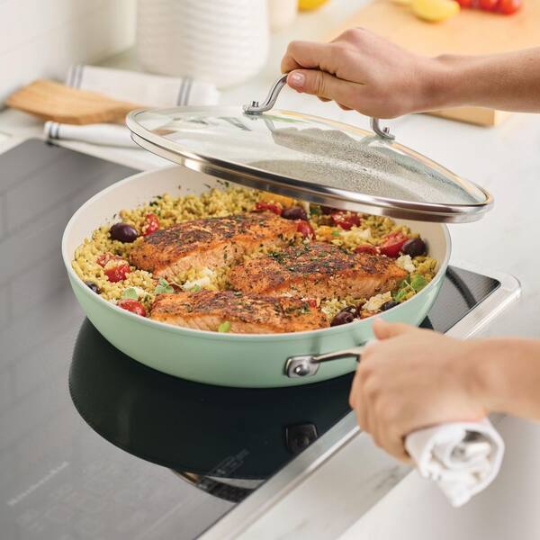 KitchenAid Hard-Anodized Ceramic Induction 12.25 in. Aluminum