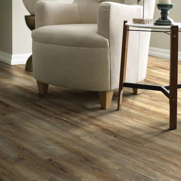 Cape May Dublin 6 Mil x 7 in. W x 48 in. L Waterproof Click Lock Vinyl Plank Flooring (27.73 sq. ft./ case )