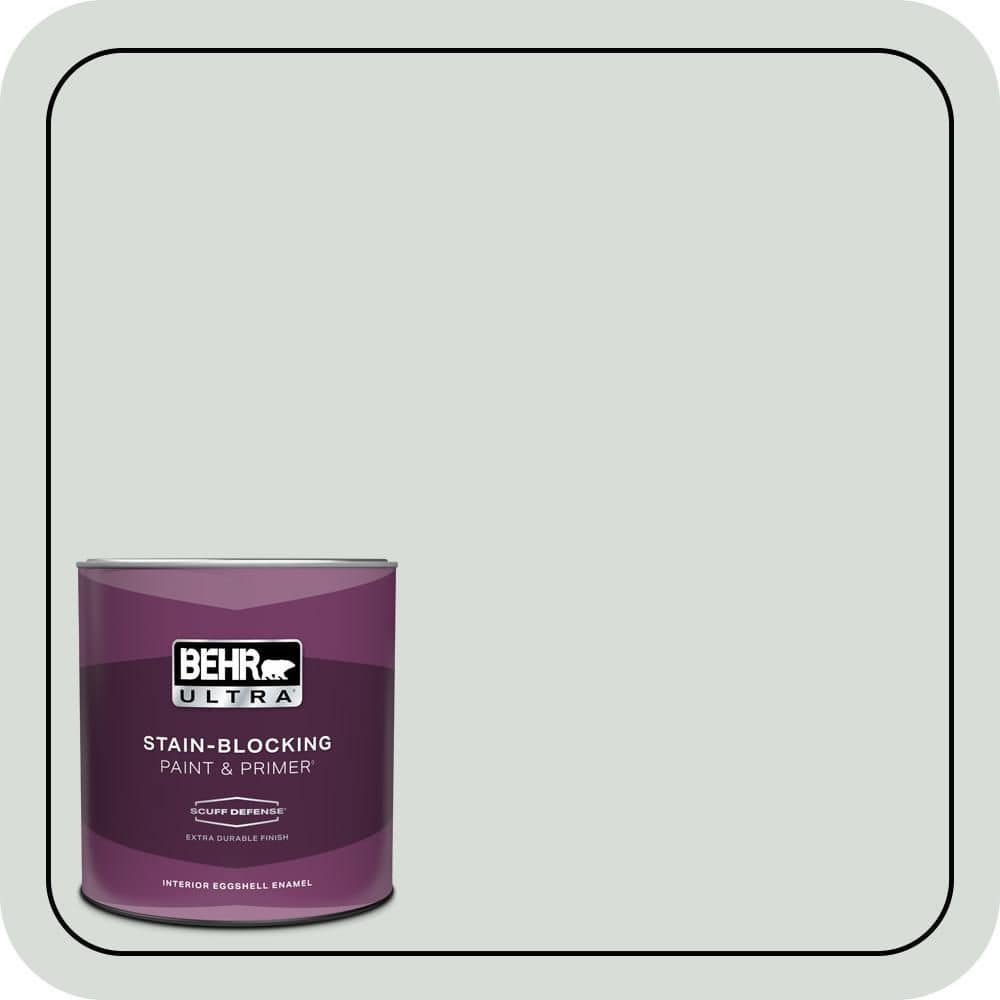 1 qt. #PPL-66 Iced Slate Extra Durable Eggshell Enamel Interior Paint & Primer price history on PriceWatchPro