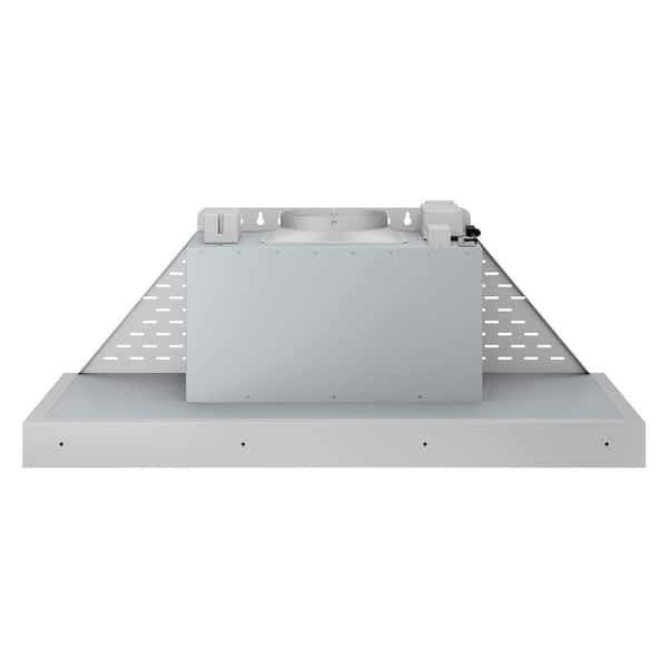 40 in. DuraMount External Vent Wall Mount Range Hood Insert in Stainless Steel