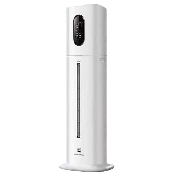 2.1 Gal. Ultrasonic Top Fill Humidifier with 3 Speed, LCD Display for Bedroom Large Room in White
