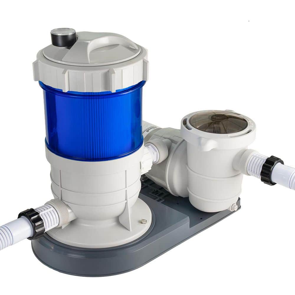 25 sq. ft. Cartridge Filter System for Above Ground Pool with 0.75 HP Pump price history on PriceWatchPro