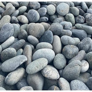 Rock Ranch 0.40 cu. ft. 30 lbs. 1/2 in. to 1 in. Black Mexican Beach Pebble