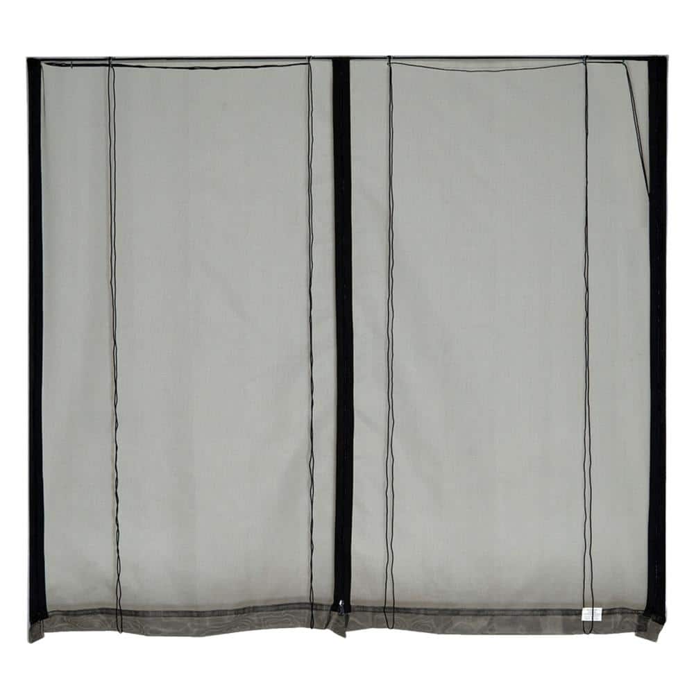 FRESH AIR SCREENS 8 ft. x 7 ft. RollUp Garage Door Screen with 3