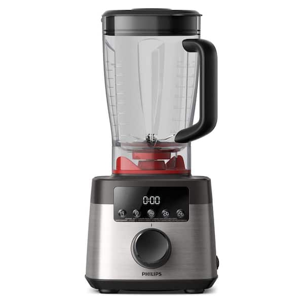 Philips oz. Collection 10-Speed Blender Stainless Steel/Black with Extreme Technology HR3868/90 - The Home Depot