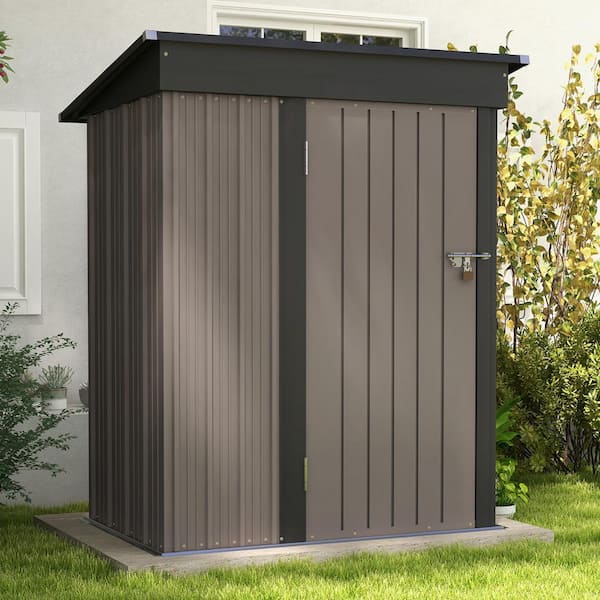 Have A Question About Patiowell 5 Ft W X 3 Ft D Outdoor Storage Metal