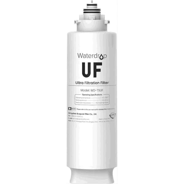 WD-TSPP Under Sink Sediment Water Filter, Replacement TSU-W 3Stage Ultra-Filtration Sink Water Filter System,1-Pack