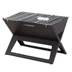 HotSpot Notebook Portable Charcoal Grill in Black