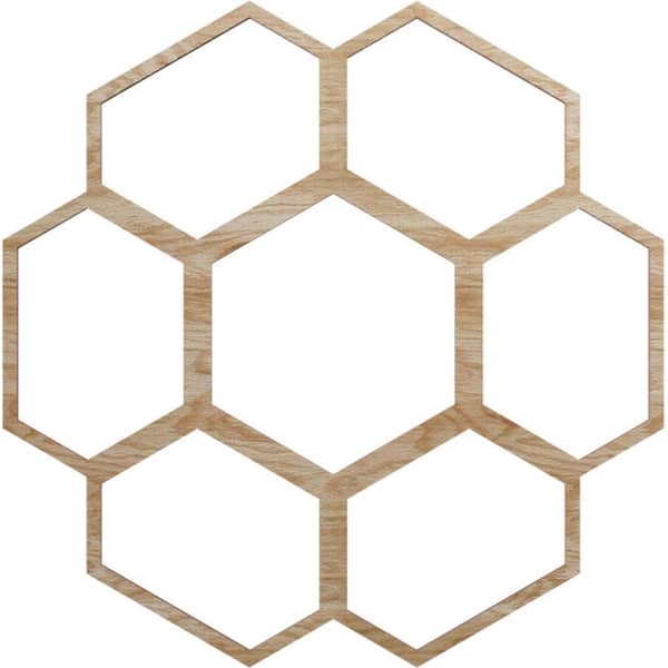 Ekena Millwork 0.25 in. x 8.5 in. x 20 in. Wood Medallion Moulding