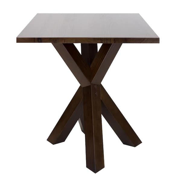 American Trails Ridgefield Natural Thick Solid Walnut Wood Top End Table
