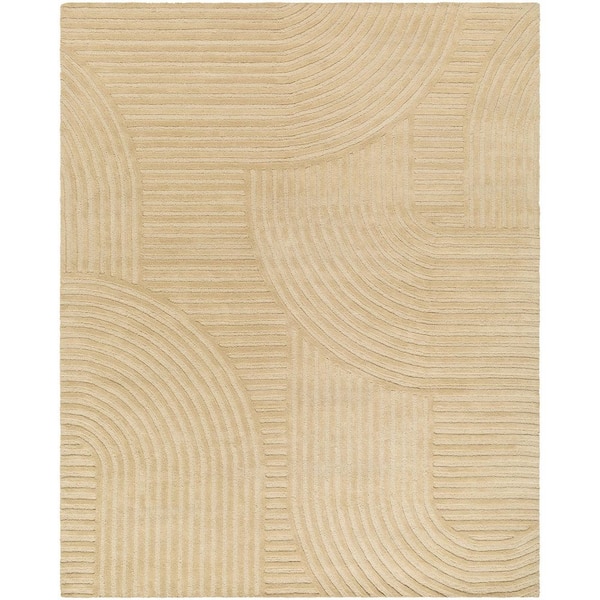 Brook Brown Modern 2 ft. x 3 ft. Indoor Area Rug