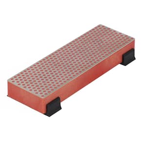 6 in. Diamond Whetstone Bench Stone with Rubber Feet