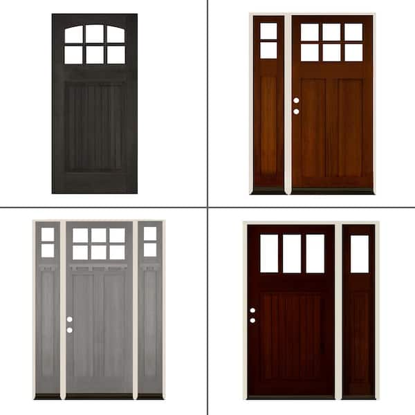 Craftsman Douglas Fir Exterior Wood Door Collection