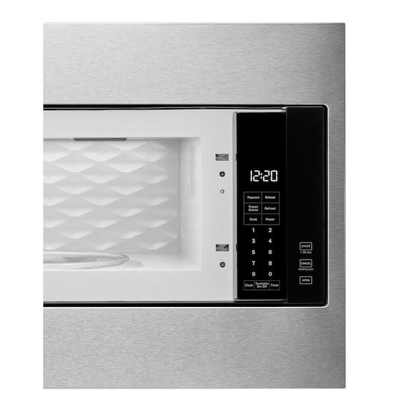 Whirlpool Black-on-Stainless-S... Microwave Trim Kit for Most 30" Microwaves 