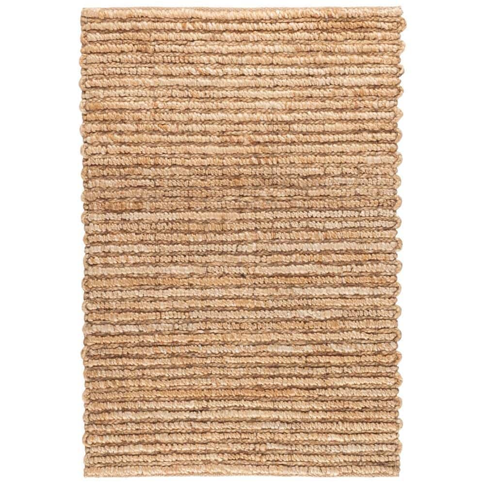 Dunes Handwoven Jute Natural 5 ft. x 8 ft. Indoor Area Rug price history on PriceWatchPro