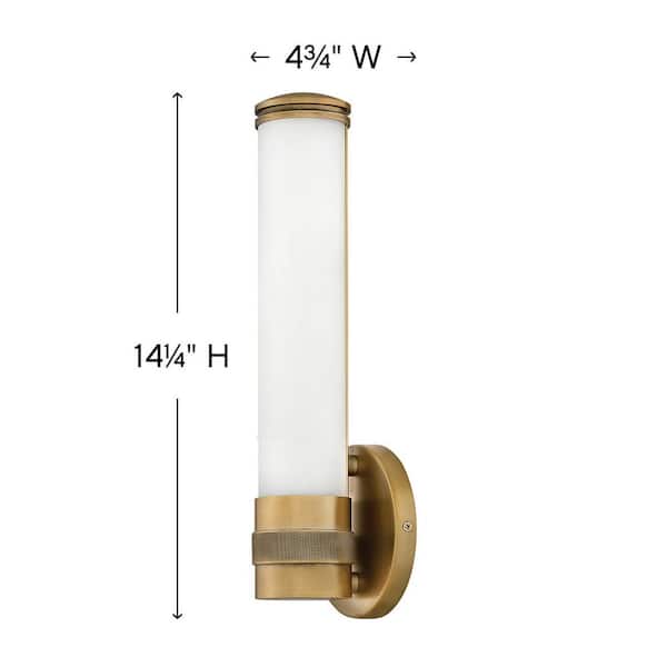 HINKLEY - Remi 17.00-Watt Integrated Led Champagne Bronze Integrated Led Bath Light