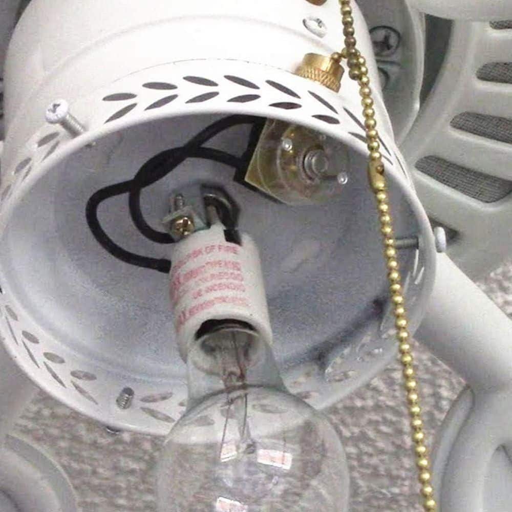 phyfalip Ceiling Fan Light Switch Pull Chain ZE-109 On-Off Speed