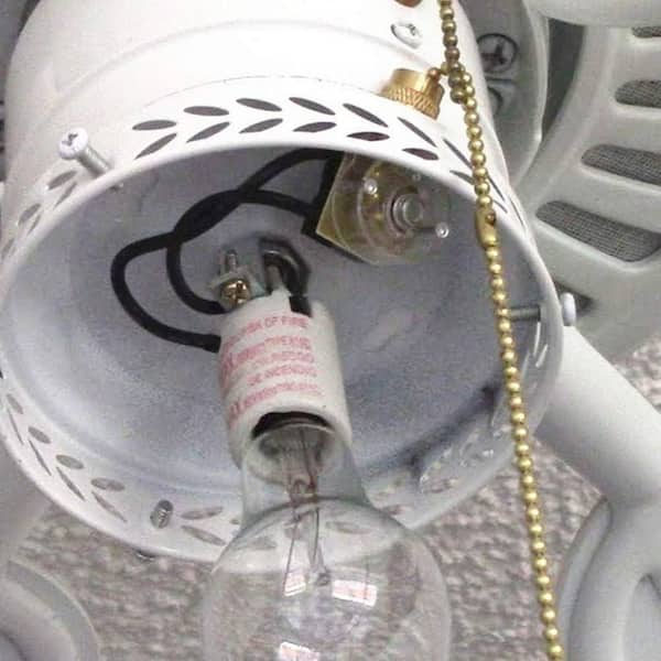 Ceiling Fan Light Switch Pull Chain ZE-109 On-Off Speed Control Compatible with Fans Lamps Wall Lights Gold