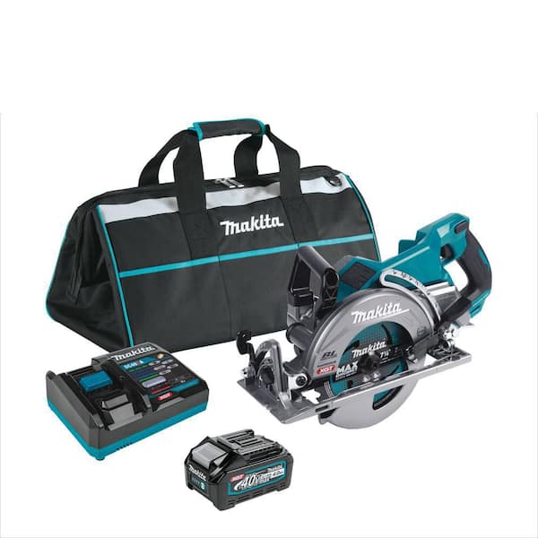 Makita 40V Max XGT Brushless Cordless Rear Handle 7-1/4 in. Circular Saw Kit (4.0 Ah)