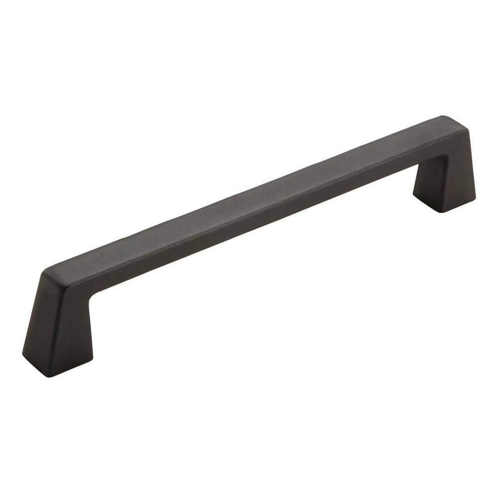 Amerock Blackrock 6 5 16 In 160 Mm Black Bronze Drawer Pull 10 Pack Bp55278bbr 10pk The