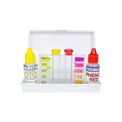 3-Way Swimming Pool and Spa Water Test Kit with Case