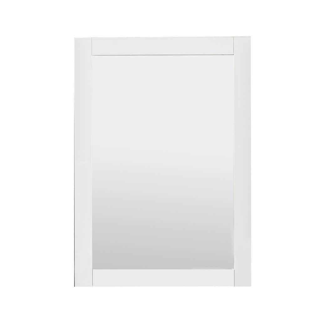 Legion Furniture 24 in. W x 36 in. H Rectangular Wood Framed Wall Bathroom 