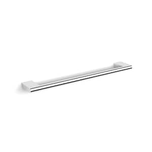 Ice 18 in. Wall Mounted Towel Bar in Polished Chrome