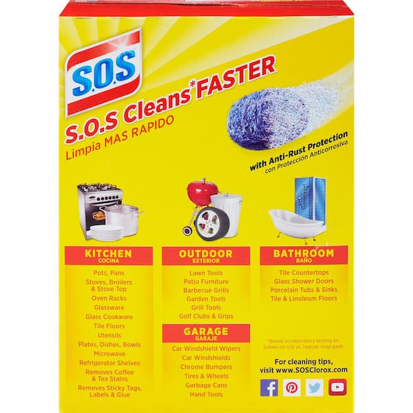 Steel Wool Soap Scouring Pads (18-Pack) (2-Boxes)