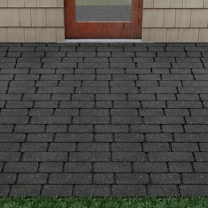 24 in. x 12 in. x 5/8 in. Gray Interlocking Dual-Sided Rubber Paver (60-Pack)