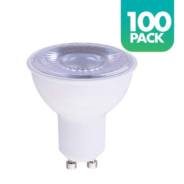 Simply Conserve 50-Watt Equivalent MR16 with GU10 Base LED Light Bulb 5000 (K) in Bright White (100-Pack)