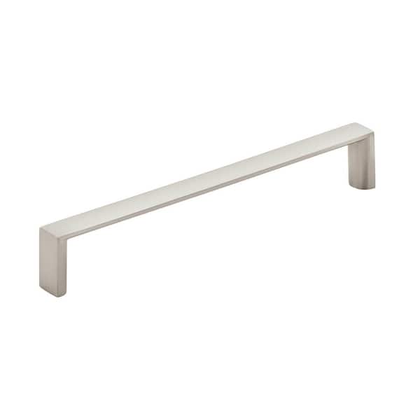 Amerock Metro 5-1/16 in. (128mm) Center-to-Center Modern Satin Nickel Bar Cabinet Pull