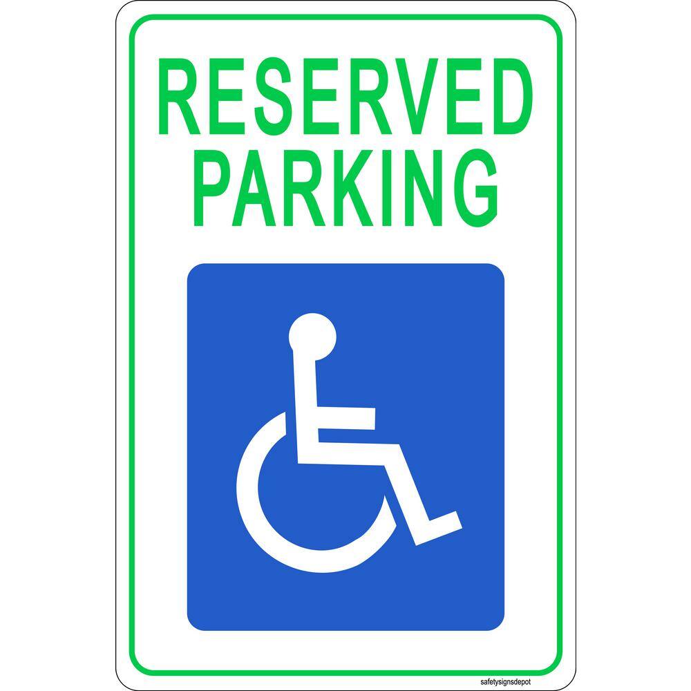 3 Handicap Parking ONLY 8'' x12'' Plastic Coroplast Signs Business Signs