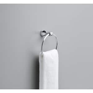 Foundations Towel Ring in Chrome