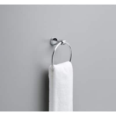 Foundations Towel Ring in Chrome