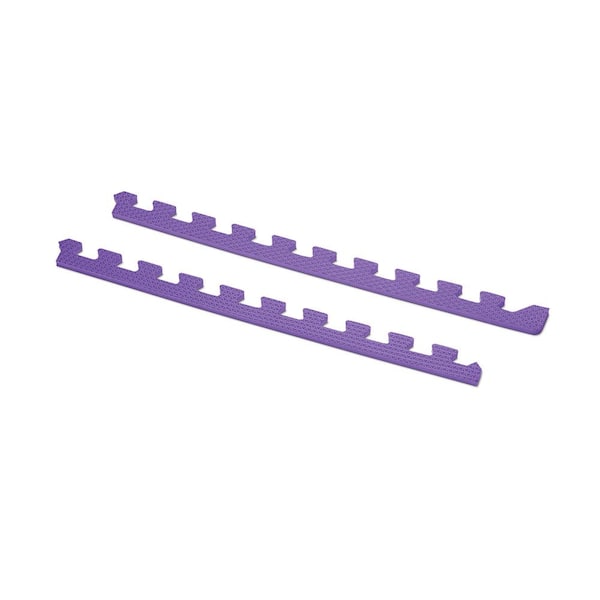 Norsk Purple 24 in. x 24 in. EVA Foam Non-Toxic Solid Color Interlocking Tile (30 Tiles) Norsk Purple 24 in. x 24 in. EVA Foam Non-Toxic Solid Color Interlocking Tile (30 Tiles)