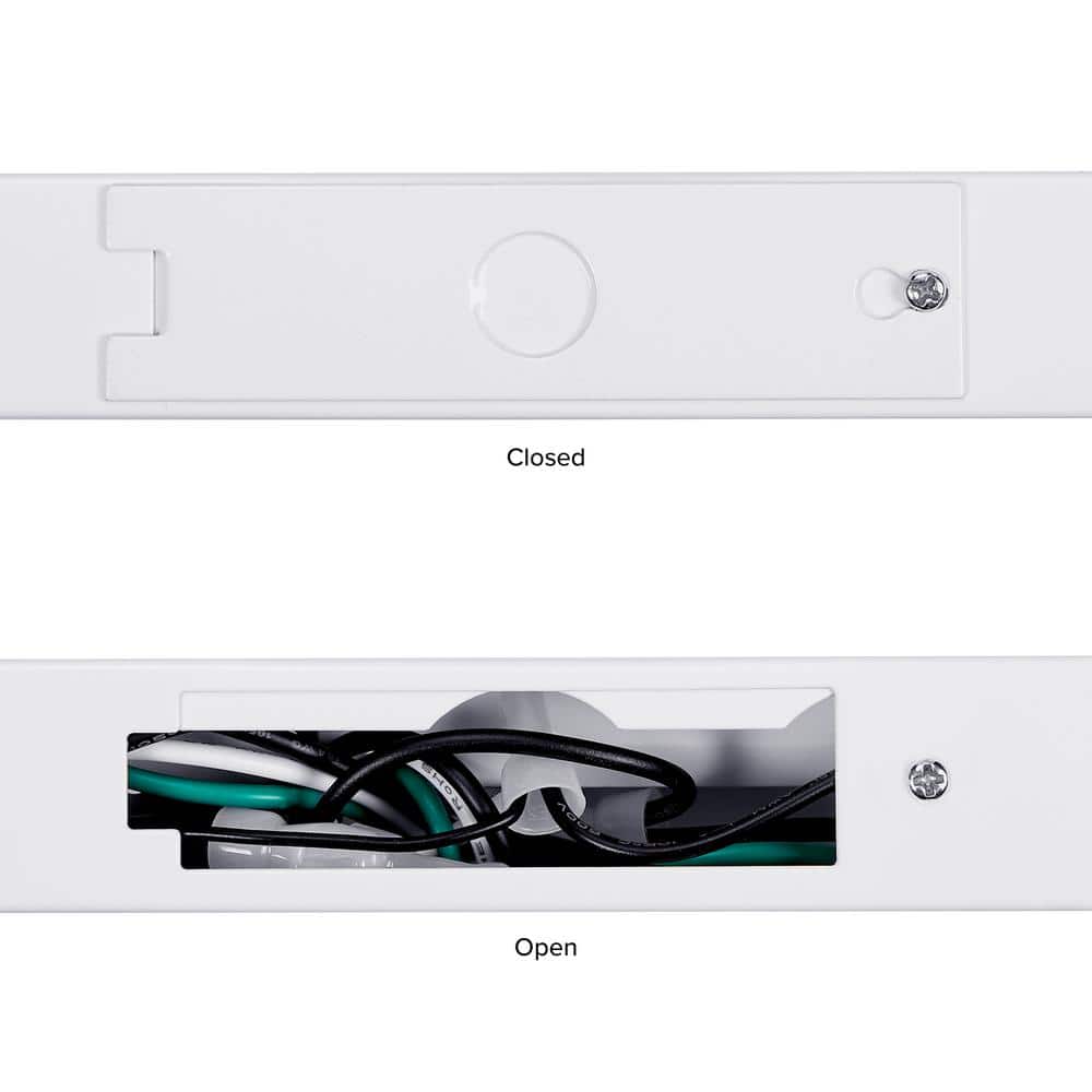 9-inch Adjustable White Aluminum LED Under Cabinet Light
