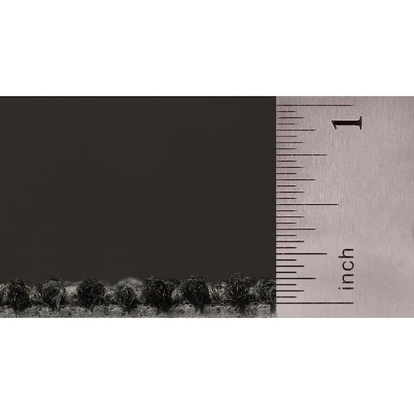 Basics - Charcoal - Gray Commercial/Residential 24 x 24 in. Glue-Down Carpet Tile Square (96 sq. ft.)