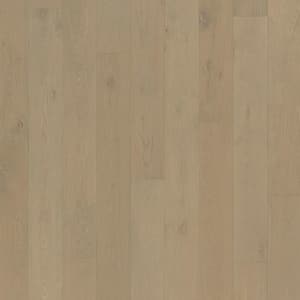 Village Square Gravel Shore Oak 0.37 in. T x 6.5 in. W Wirebrushed Engineered Hardwood Flooring (27 sq. ft./case)