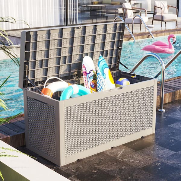 https://images.thdstatic.com/productImages/b46e21fd-f207-4ce0-be32-f86b862bb6de/svn/mocha-tozey-outdoor-storage-benches-t-psb-0052-wgy-c3_600.jpg