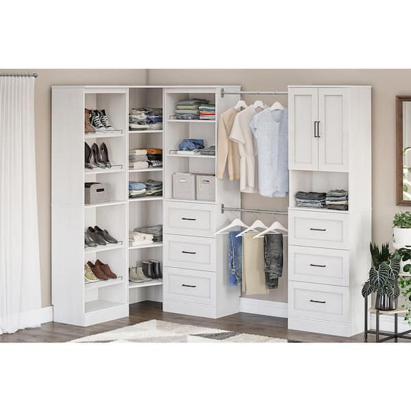StyleWell Reynolds 25 in. W x 83.25 in. H Magnolia Oak Laminate