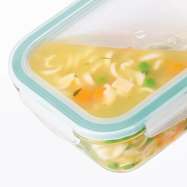 Lock & Lock LLG831T 22 oz Purely Better Vented Glass Food Storage Container Clear