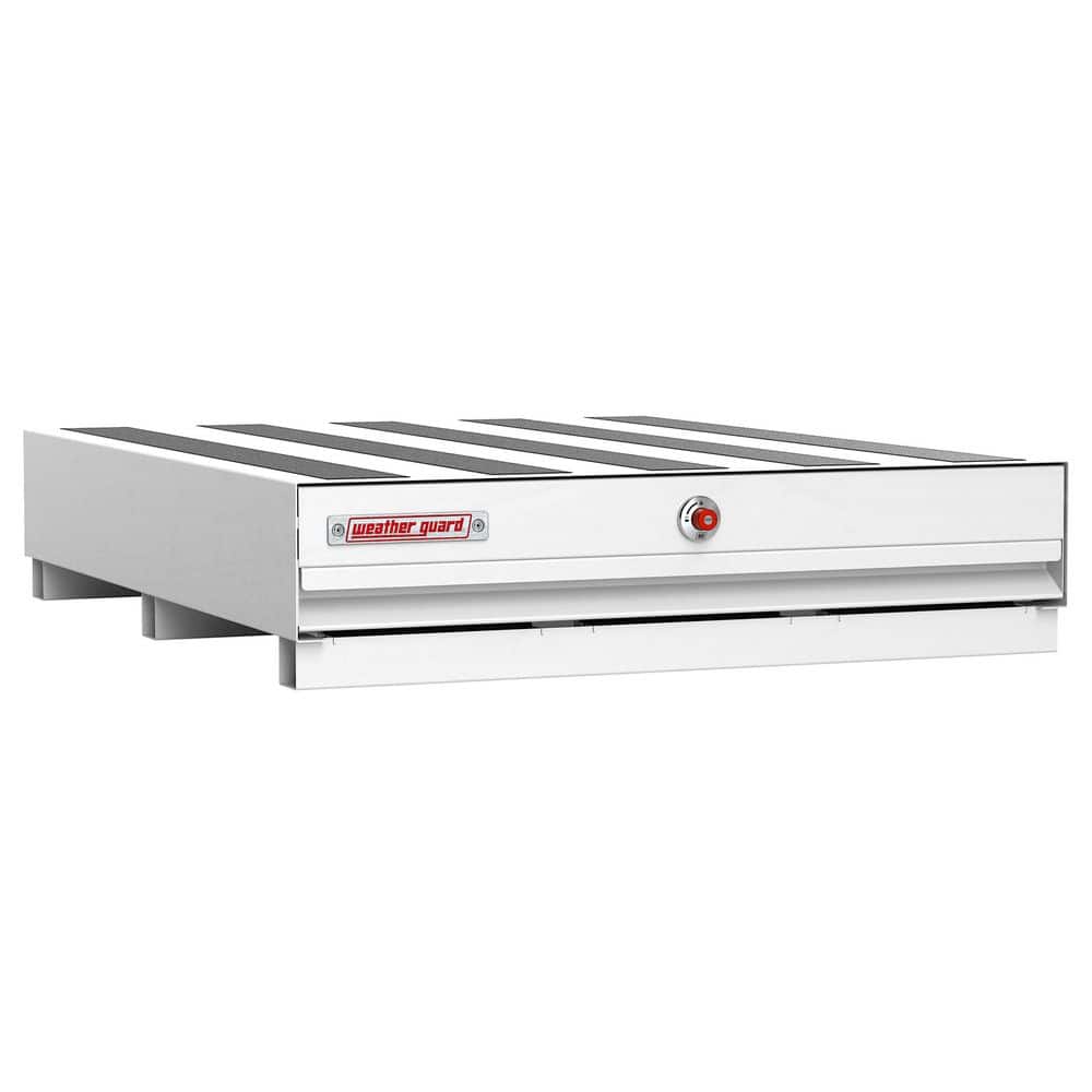 Pack Rat Truck Bed Storage Steel White Slid in.g Drawer Unit 48 in. x 39.75 in. x 9.5 in. price history on PriceWatchPro