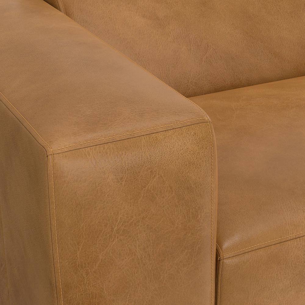 Rex Sienna Genuine Leather Left Arm Sofa Module