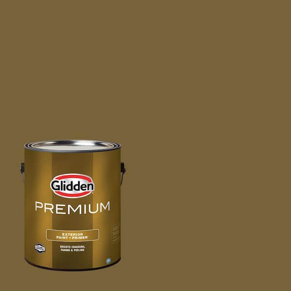 Glidden Premium 1-gal. Twig Basket PPG1103-7 Semi-Gloss Exterior Latex Paint