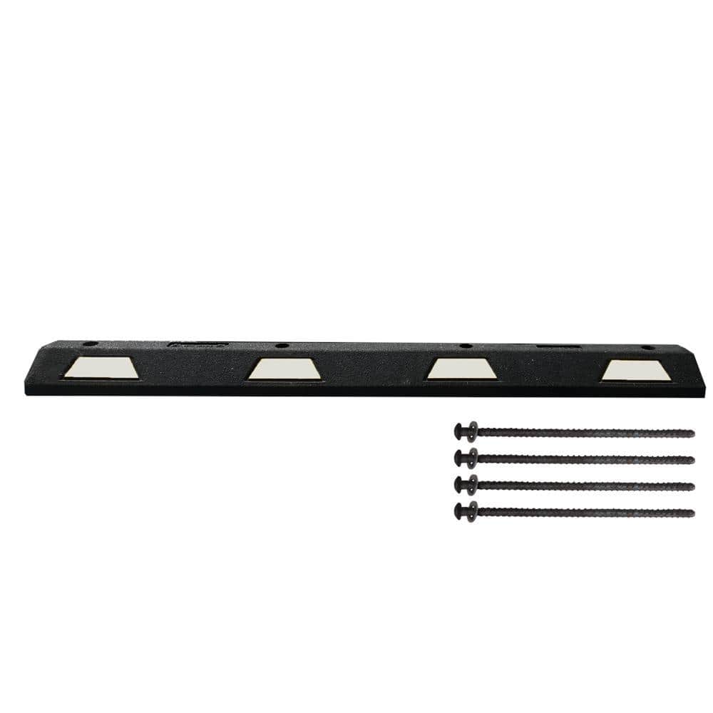 Parking Stop with White Stripes, 6 ft. for Asphalt price history on PriceWatchPro