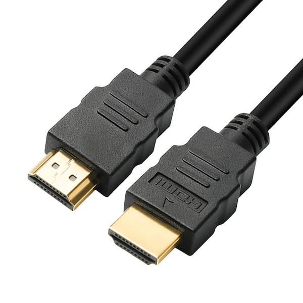65 ft. HDMI Cable – Ultra High Speed 4K2K 60hz HDMI Male to Male Molded Strain Relief Durable Black PVC Jacket