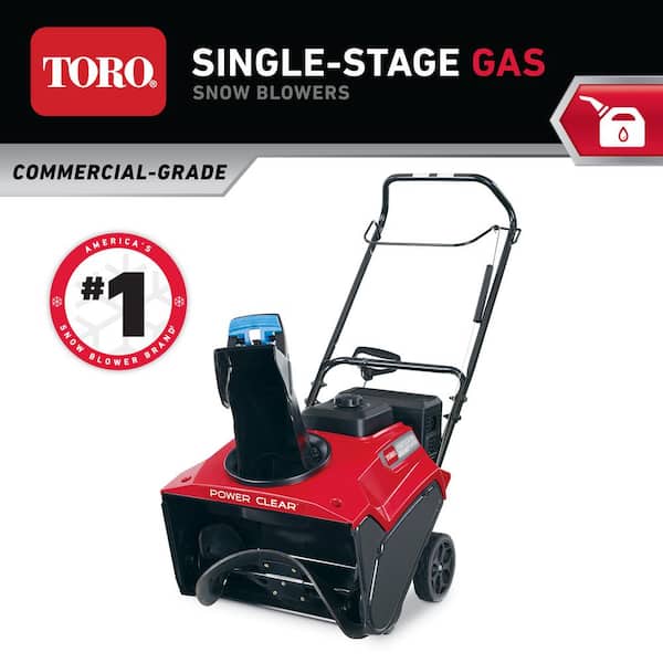 Toro Power Clear 821 R-C 21 in. 252 cc Commercial Single-Stage Self Propelled Gas Snow Blower