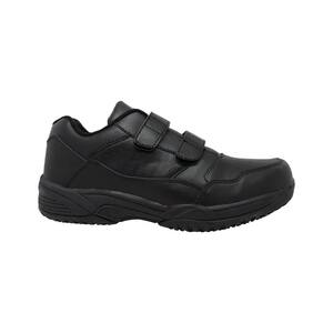 Men's Uniform Slip Resistant Athletic Shoes - Soft Toe - Black Size 8.5(W)