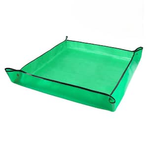 39.5 in. x 39.5 in. Extra-Large Waterproof Potting Mat for Plant Transplanting and Mess Control
