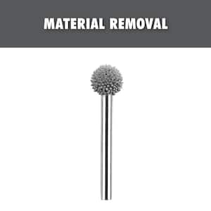 Rotary Tool Smooth Sphere Material Removal Burr (For Wood, Plastic, Fiberglass and Drywall)